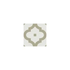 Gioia Materia Carrelage grès cérame effet carreau de ciment MAORI LADAKHI 20x20 cm Taupe - Mat - boîte de 1 m2- Carrelage Sol Uni