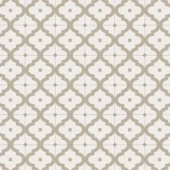 Gioia Materia Carrelage grès cérame effet carreau de ciment MAORI LADAKHI 20x20 cm Taupe - Mat - boîte de 1 m2- Carrelage Sol Uni