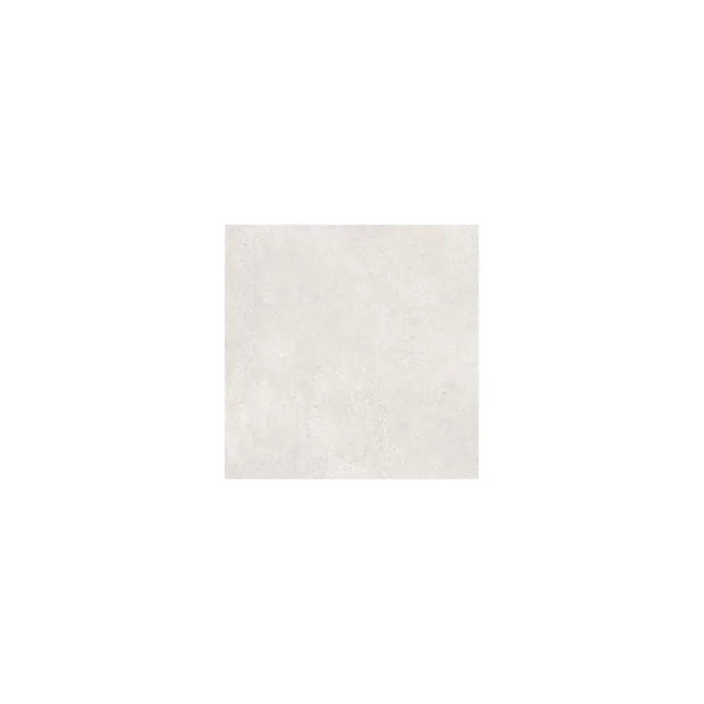 Gioia Materia Carrelage grès cérame effet pierre CAREA 120x120 cm Blanc - Naturel - boîte de 1.44 m2- Carrelage Sol Uni