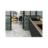Gioia Materia Carrelage grès cérame effet rustique HERITAGE hexagone 20x17,5cm Hexagone 20x17.5 cm Blanc cassé - Mat et Brillant (mélange) - bo- Carrelage Sol Uni
