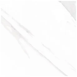 Gioia Materia Carrelage grès cérame effet marbre BLANC STATUARY 120x120 cm Blanc - Brillant / Poli - boîte de 1.44 m2- Carrelage Sol Pour Wc