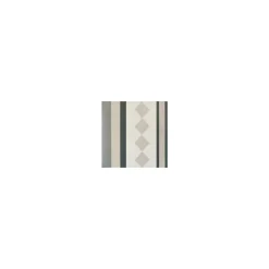 Gioia Materia Carrelage grès cérame effet carreau de ciment MOTIF CUBE 3D CAPRICE PROVENCE 20x20cm Frise (droit) 20x20 cm Gris - Mat - boîte de- Carrelage Sol Pour Wc