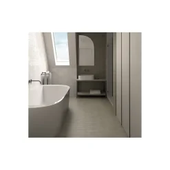 Gioia Materia Carrelage grès cérame Stromboli 36.8x9.2 cm Taupe - Mat - boîte de 0.65 m2- Carrelage Sol Pour Wc|Carrelage Sol Uni