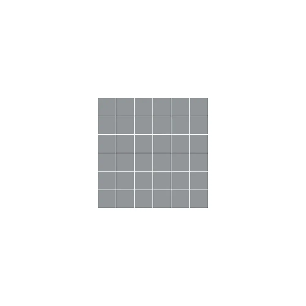 Gioia Materia Carrelage grès cérame TONO Mosaïque 5x5 cm Gris - Mat - boîte de 0.45 m2 -- Carrelage Sol Pour Wc