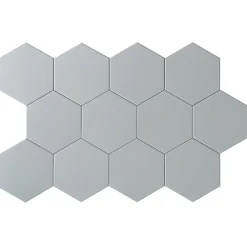 Lux Mosaic Carrelage Sol Pour Cuisine<Carrelage Hexagonal Effet Béton Gris Clair Intérieur/Extérieur . Grès Cérame. Essence Pearl 14x16cm