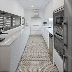 Les Carreaux De Jean  Carrelage Imitation Carreaux de Ciment GRAFTON 20x20 Abbey Taupe - Les Carreaux de Jean- Carrelage Sol Effet Carreaux De Ciment