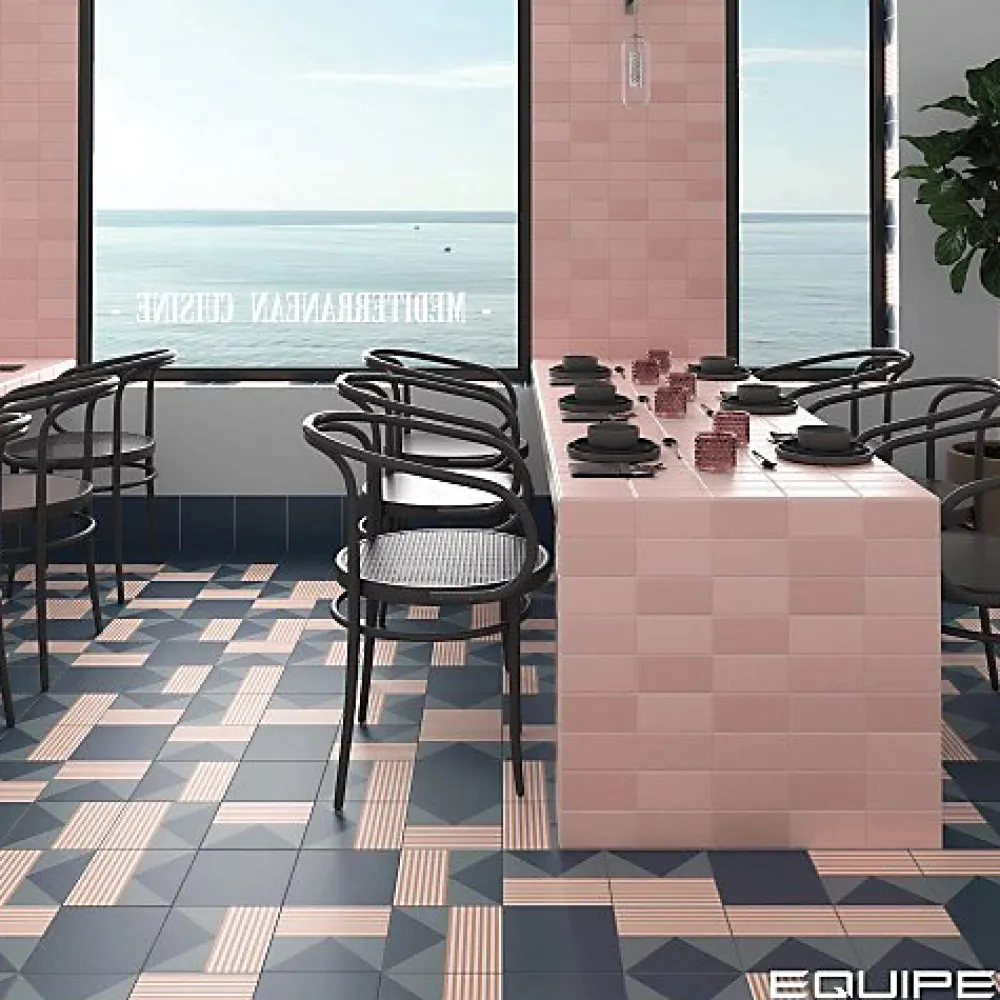 Gioia Materia Carrelage Imitation Carreaux de Ciment BAUHOME 20x20 Stritch Cold - Les Carreaux de Jean- Carrelage Sol Pour Cuisine