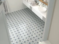 Les Carreaux De Jean  Carrelage Imitation Carreaux De Ciment 15x15 FIORELLA Martia - Les Carreaux de Jean- Carrelage Sol Effet Carreaux De Ciment