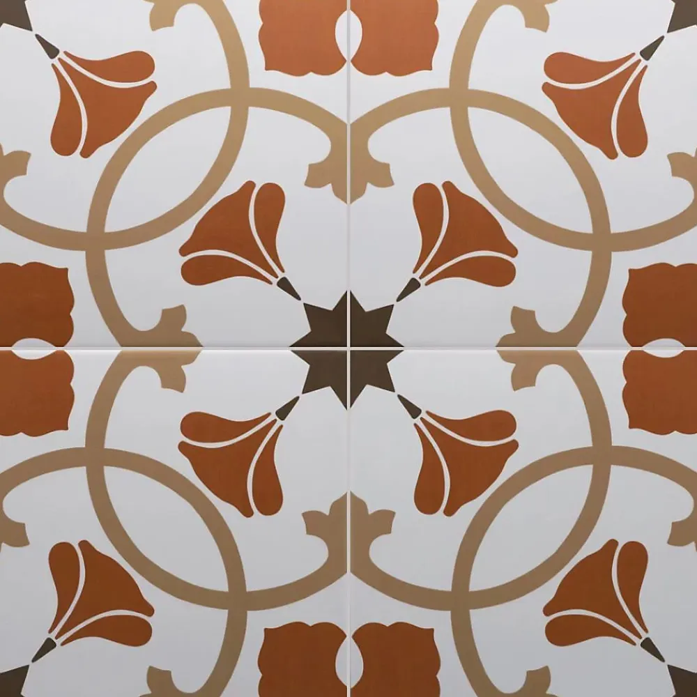 Les Carreaux De Jean Carrelage Sol Pour Cuisine<Carrelage Imitation Carreaux De Ciment 20x20 RIVOLI Austin - Les Carreaux de Jean