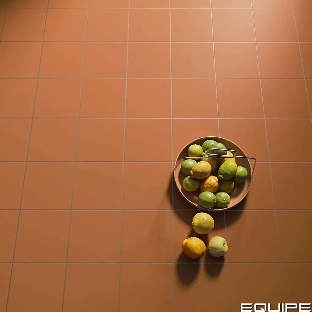 Les Carreaux De Jean Carrelage Imitation Carreaux De Ciment 20x20 RIVOLI Terre - Les Carreaux de Jean- Carrelage Sol Pour Cuisine