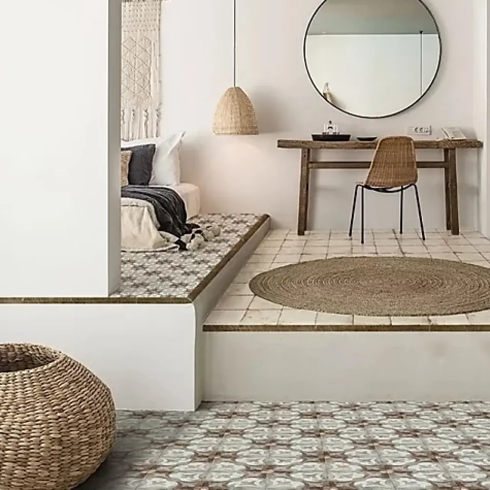 Les Carreaux De Jean Carrelage Sol Effet Carreaux De Ciment<Carrelage Imitation Carreaux De Ciment LOFT FLOOR 20x20 Toledo - Les Carreaux de Jean
