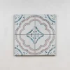 Les Carreaux De Jean  Carrelage Imitation Carreaux de Ciment Ada FIORENTINA 15x15 - Les Carreaux de Jean- Carrelage Sol Pour Cuisine|Carrelage Sol Effet Carreaux De Ciment