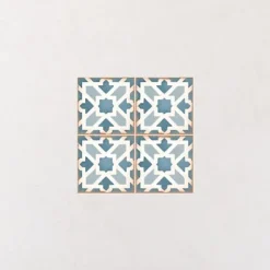 Les Carreaux De Jean Carrelage Sol Effet Carreaux De Ciment<Carrelage Imitation Carreaux De Ciment 12,5x12,5 CASABLANCA Gaza - Les Carreaux de Jean