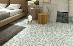 Les Carreaux De Jean  Carrelage Sol Effet Carreaux De Ciment<Carrelage Imitation Carreaux De Ciment 12,5x12,5 CASABLANCA Ziane - Les Carreaux de Jean
