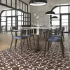 Gioia Materia Carrelage Imitation Carreaux de Ciment 15x15 Morgan - Les Carreaux de Jean- Carrelage Sol Pour Cuisine|Carrelage Sol Effet Carreaux De Ciment