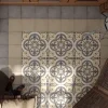 Gioia Materia Carrelage Imitation Carreaux de Ciment ART NOUVEAU DECOR 20x20 Majestic Colour - Les Carreaux de Jean- Carrelage Sol Effet Carreaux De Ciment