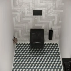 Les Carreaux De Jean Carrelage Sol Effet Carreaux De Ciment<Carrelage Imitation Carreaux De Ciment 20x20 LA VILETTE Gustave - Les Carreaux de Jean