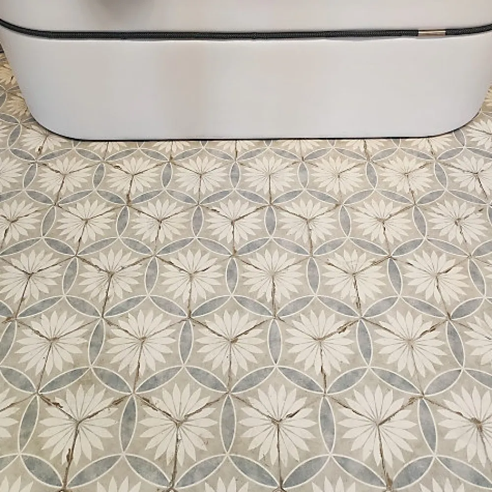 Les Carreaux De Jean Carrelage Sol Effet Carreaux De Ciment<Carrelage Imitation Carreaux de Ciment BOHEMIA 21x25 Margarita - Les Carreaux de Jean