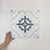 Les Carreaux De Jean  Carrelage Sol Effet Carreaux De Ciment<Carrelage Imitation Carreaux de Ciment LA MADELEINE 20x20 Juliette Marron - Les Carreaux de Jean
