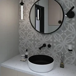Les Carreaux De Jean Carrelage Sol Pour Cuisine|Carrelage Sol Effet Carreaux De Ciment<Carrelage Imitation Carreaux de Ciment LA MADELEINE 20x20 Zelie Gris - Les Carreaux de Jean