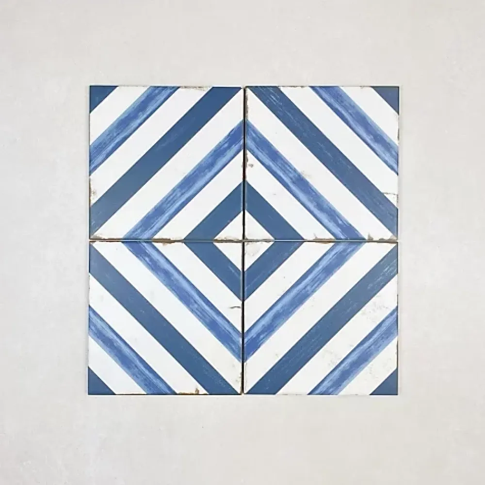 Les Carreaux De Jean Carrelage Imitation Carreaux De Ciment LOFT FLOOR 20x20 Elyria - Les Carreaux de Jean- Carrelage Sol Pour Cuisine|Carrelage Sol Effet Carreaux De Ciment
