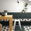 Gioia Materia Carrelage Imitation Carreaux de Ciment BAUHOME 20x20 Korolla Cold - Les Carreaux de Jean- Carrelage Sol Pour Cuisine