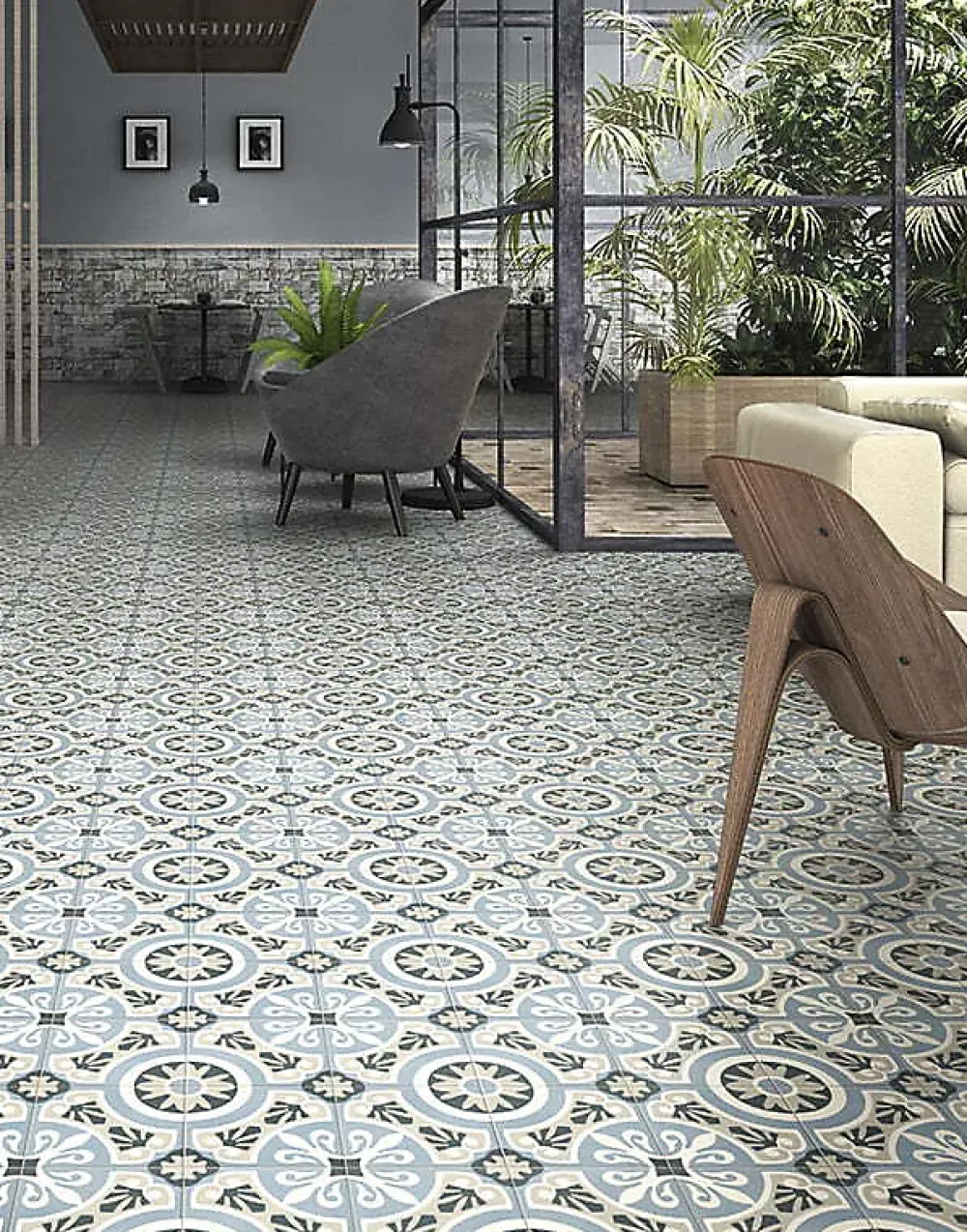 Gioia Materia Carrelage Sol Effet Carreaux De Ciment<Carrelage Imitation Carreaux De Ciment 20x20 THREE CAPITALS Viena - Les Carreaux de Jean