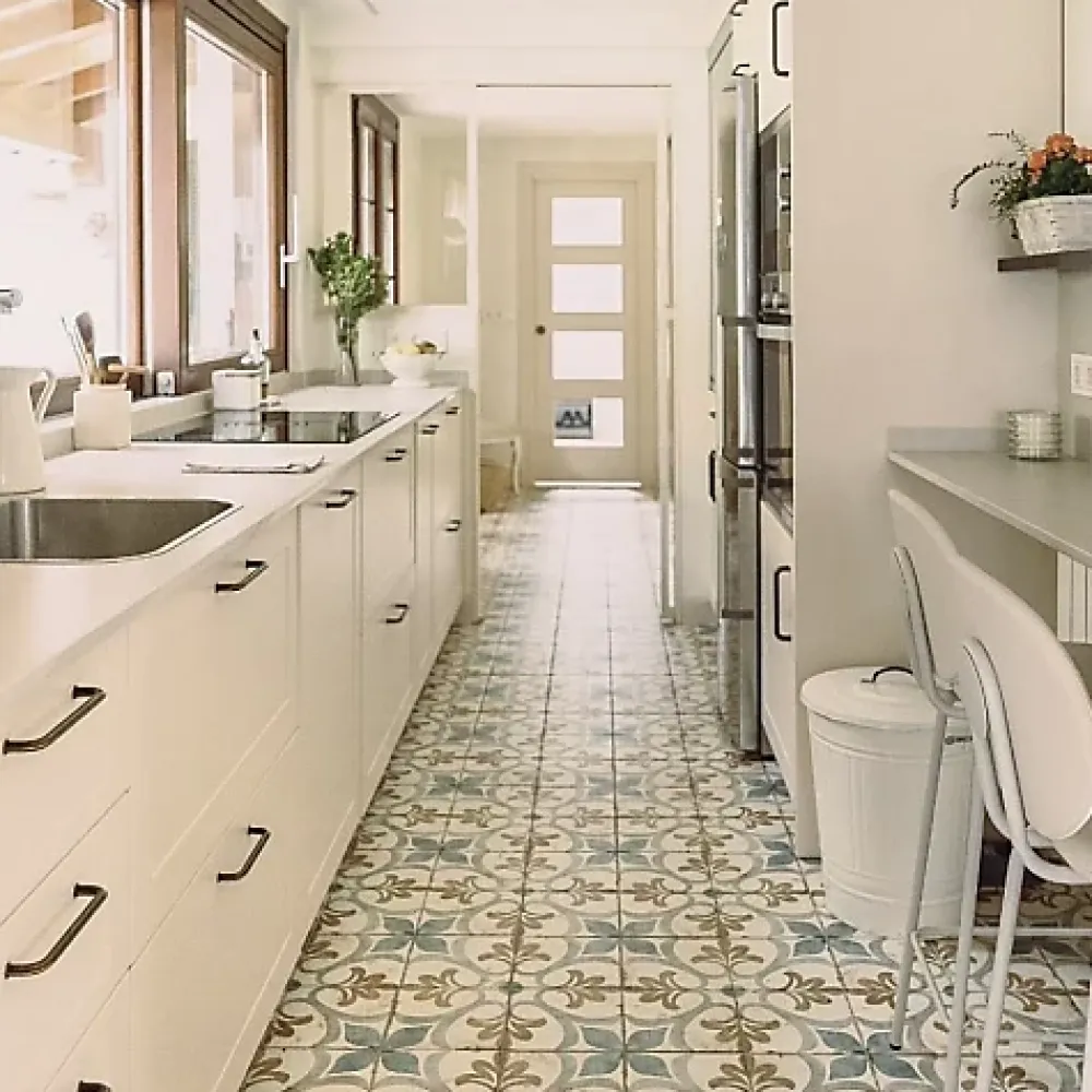 Les Carreaux De Jean Carrelage Imitation Carreaux De Ciment LOFT FLOOR 20x20 Aurora - Les Carreaux de Jean- Carrelage Sol Effet Carreaux De Ciment