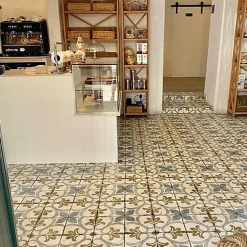 Les Carreaux De Jean Carrelage Imitation Carreaux De Ciment LOFT FLOOR 20x20 Aurora - Les Carreaux de Jean- Carrelage Sol Effet Carreaux De Ciment