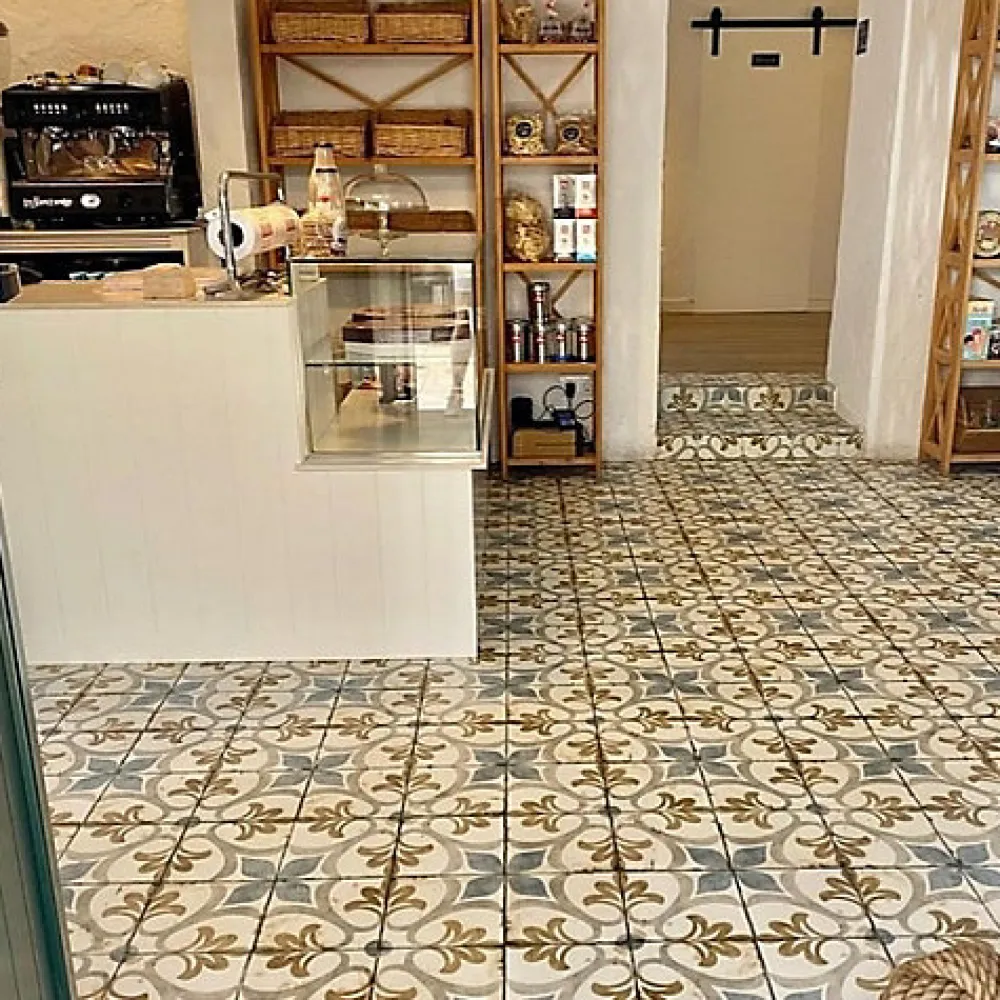 Les Carreaux De Jean Carrelage Imitation Carreaux De Ciment LOFT FLOOR 20x20 Aurora - Les Carreaux de Jean- Carrelage Sol Effet Carreaux De Ciment