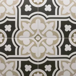 Les Carreaux De Jean Carrelage Sol Effet Carreaux De Ciment<Carrelage Imitation Carreaux De Ciment 20x20 RIVOLI Plaza - Les Carreaux de Jean