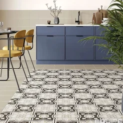 Les Carreaux De Jean  Carrelage Sol Effet Carreaux De Ciment<Carrelage Imitation Carreaux De Ciment 20x20 RIVOLI Plaza - Les Carreaux de Jean