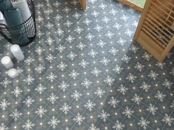 Les Carreaux De Jean  Carrelage Sol Effet Carreaux De Ciment<Carrelage Imitation Carreaux De Ciment 15x15 FIORELLA Dania - Les Carreaux de Jean