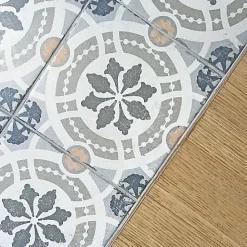 Les Carreaux De Jean  Carrelage Imitation Carreaux de Ciment GABANA 20x20 Bahia - Les Carreaux de Jean- Carrelage Sol Effet Carreaux De Ciment