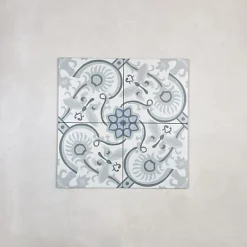Les Carreaux De Jean Carrelage Imitation Carreaux de Ciment LA MADELEINE 20x20 Papillon - Les Carreaux de Jean- Carrelage Sol Effet Carreaux De Ciment