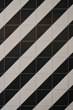 Les Carreaux De Jean Carrelage Imitation Carreaux De Ciment 20x20 SCENARIO Tappeto 1 Nero - Les Carreaux de Jean- Carrelage Sol Pour Cuisine