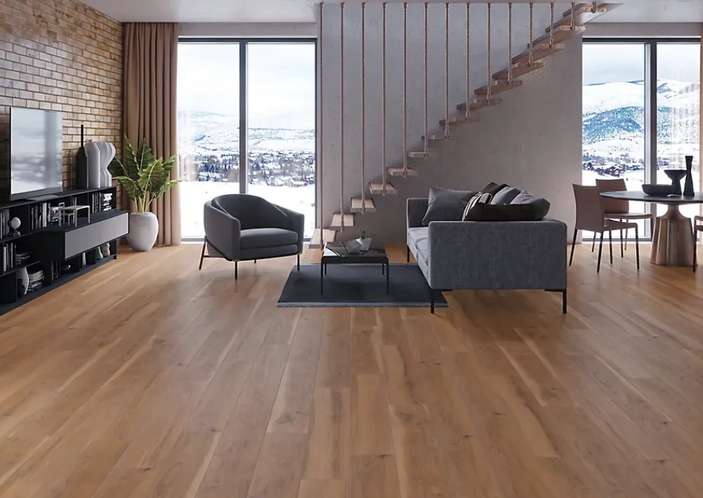 Allocarrelage Carrelage Imitation Parquet 20x120 Acero Ocre Rectifié -- Carrelage Sol Effet Bois|Carrelage Sol Pour Pièce À Vivre