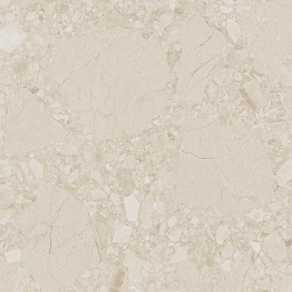 Tinker Carrelage Imitation Pierre Crema blanc beach 80x80 cm- Carrelage Sol Effet Pierre