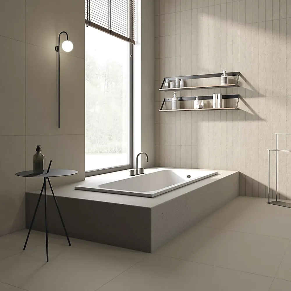 Tinker Carrelage Sol Effet Pierre<Carrelage Imitation Pierre Quartz gris grain 10x59.3 cm