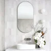 Concept Mosaïque carrelage imitation zellige 6.5x20 cm MALEM WHITE- Faïence Pour Salle De Bains|Faïence Unie