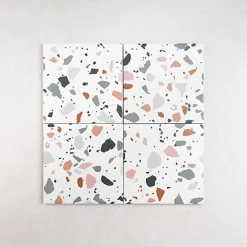 Les Carreaux De Jean Carrelage Sol Pour Cuisine|Carrelage Sol Effet Terrazzo<Carrelage interieur TERRAZZO TRENDY 20x20 Mix - Les Carreaux de Jean