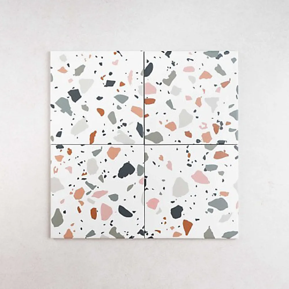 Les Carreaux De Jean Carrelage Sol Pour Cuisine|Carrelage Sol Effet Terrazzo<Carrelage interieur TERRAZZO TRENDY 20x20 Mix - Les Carreaux de Jean