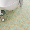 Les Carreaux De Jean  Faïence Pour Pièce À Vivre|Faïence Pour Cuisine<Carrelage intérieur Effet Zellige Turquoise BEJMAT 5x15 Lake - Les Carreaux de Jean