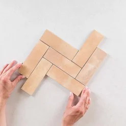 Les Carreaux De Jean  Faïence Pour Cuisine<Carrelage intérieur Effet Zellige BEJMAT 5x15 Biscuit - Les Carreaux de Jean