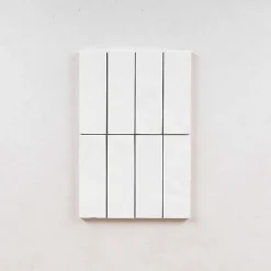 Les Carreaux De Jean  Faïence Pour Salle De Bains<Carrelage intérieur Effet Zellige Blanc BEJMAT 5x15 White - Les Carreaux de Jean