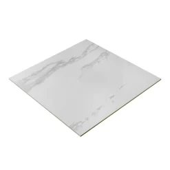 GoodHome Carrelage Mural Pour Douche|Carrelage Mural Pour Cuisine<Carrelage intérieur sol et mural Ultimate marble effet marbre L.59.5 cm x l.59.5 cm x Ep.0.9 cm blanc