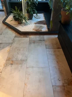 Apavisa Carrelage Lamiere Bleu - Mat 120 x 120cm ( vendu par boite de 1,42 m² )- Carrelage Sol Effet Métal