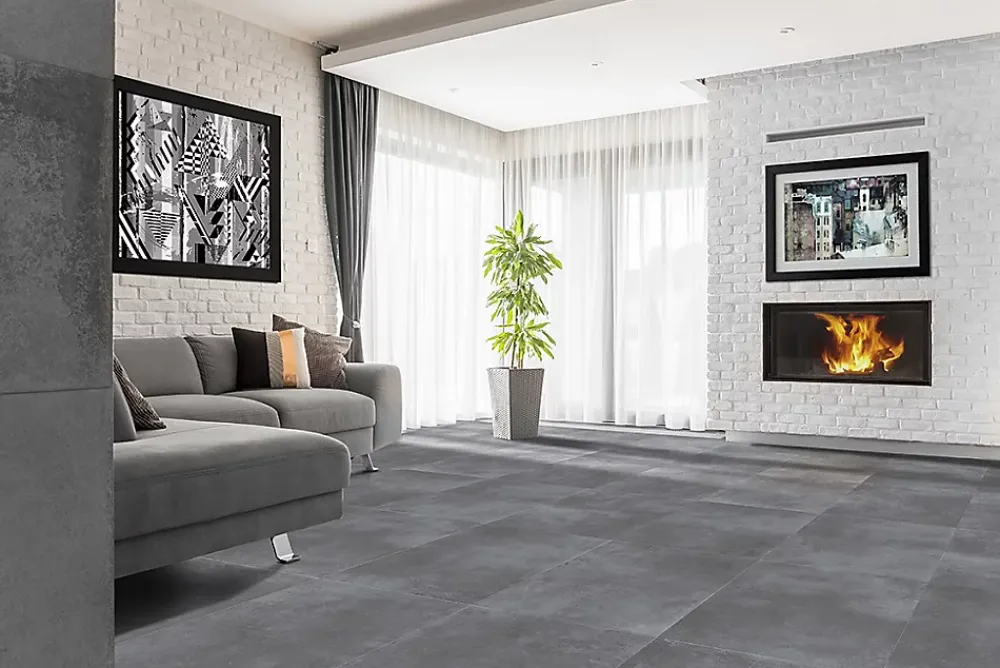 Energie Ker Carrelage Sol Effet Béton<Carrelage Loft EK Ash - Mat 60 x 60cm ( vendu par boite de 1,44 m² )