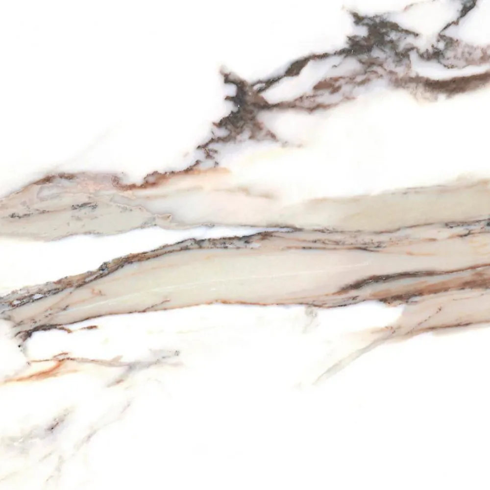 Allocarrelage Carrelage Marbre Blanc Beige 60x60 Calacatta Gold Mat Rectifié -- Carrelage Sol Effet Marbre|Carrelage Sol Pour Pièce À Vivre