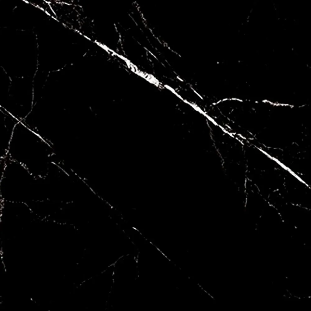 Allocarrelage Carrelage Marbre Noir 60x60 Saint Laurent Rectifié et Poli -- Carrelage Sol Effet Marbre